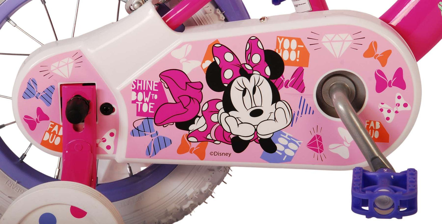 Disney Minnie Cutest di sempre! Bicycle per bambini - Girls - 12 pollici - Pink - Due freni a mano