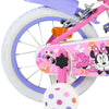 Bicicletta per bambini Disney Minnie - ragazze - 14 pollici - rosa - due freni a mano