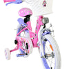 Bicicletta per bambini Disney Minnie - ragazze - 14 pollici - rosa - due freni a mano