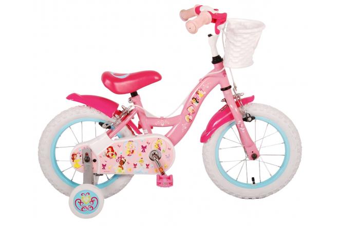 Disney Princess Children's Bicycle - Girls - 14 pollici - Pink - Frani a due mani