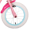 Disney prinzessin disney princess kinderfiets - meisjes - 14 inch - roze