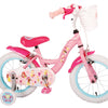 Disney Princess Children's Bicycle - Girls - 14 pollici - Pink - Frani a due mani