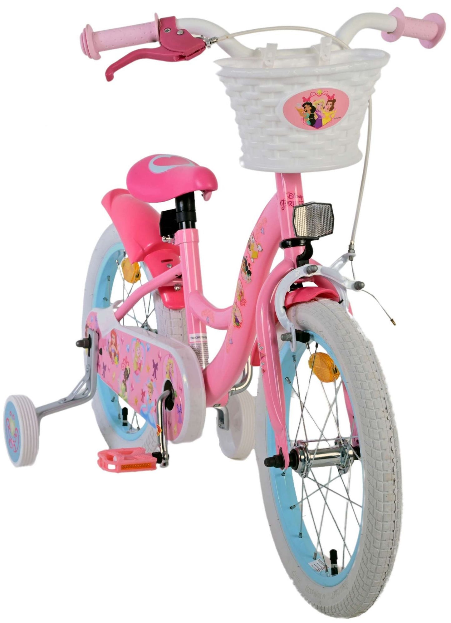 Disney 16 inch fiets princess roze 21580