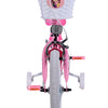 Disney Princess Bike para bicicletas para niños de 16 pulgadas Pink dos manos de la mano