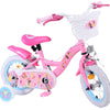Volare magic royals kinderfiets - meisjes - 12 inch - roze - twee handremmen
