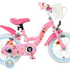 Disney prinzessin disney princess kinderfiets - meisjes - 14 inch - roze - twee handremmen