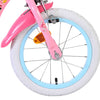 Disney prinzessin disney princess kinderfiets - meisjes - 14 inch - roze - twee handremmen