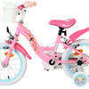 Disney prinzessin disney princess kinderfiets - meisjes - 14 inch - roze - twee handremmen