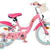 Volare magic royals kinderfiets - meisjes - 16 inch - roze - twee handremmen