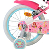 Volare magic royals kinderfiets - meisjes - 16 inch - roze - twee handremmen