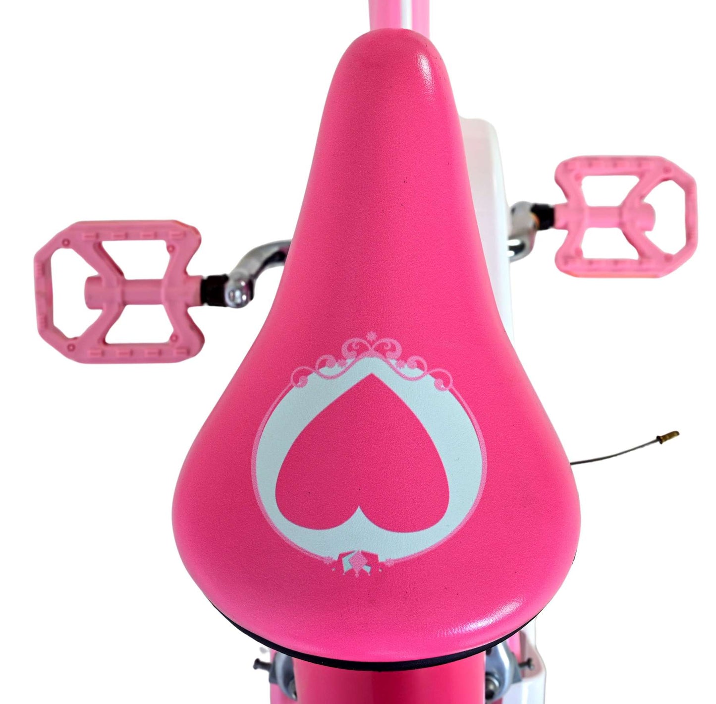 Volare magic royals kinderfiets - meisjes - 16 inch - roze - twee handremmen