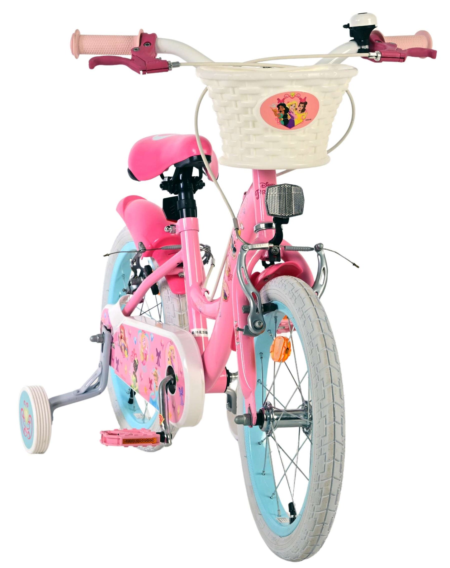 Bicicletta per bambini Disney Princess Disney Princess - ragazze - 16 pollici - rosa - due freni a mano