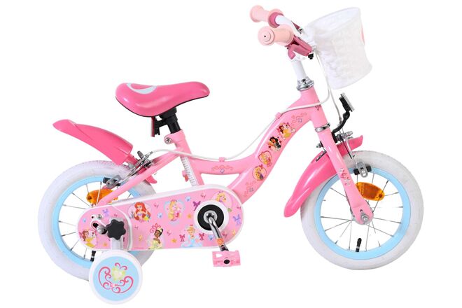 Bicicletta per bambini Disney Princess Disney Princess - ragazze - 12 pollici - rosa - due freni a mano