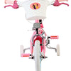 Bicicletta per bambini Disney Princess Disney Princess - ragazze - 12 pollici - rosa - due freni a mano
