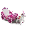 Disney princesas princesas de disney caballo con carruaje - correpasillos eléctrico
