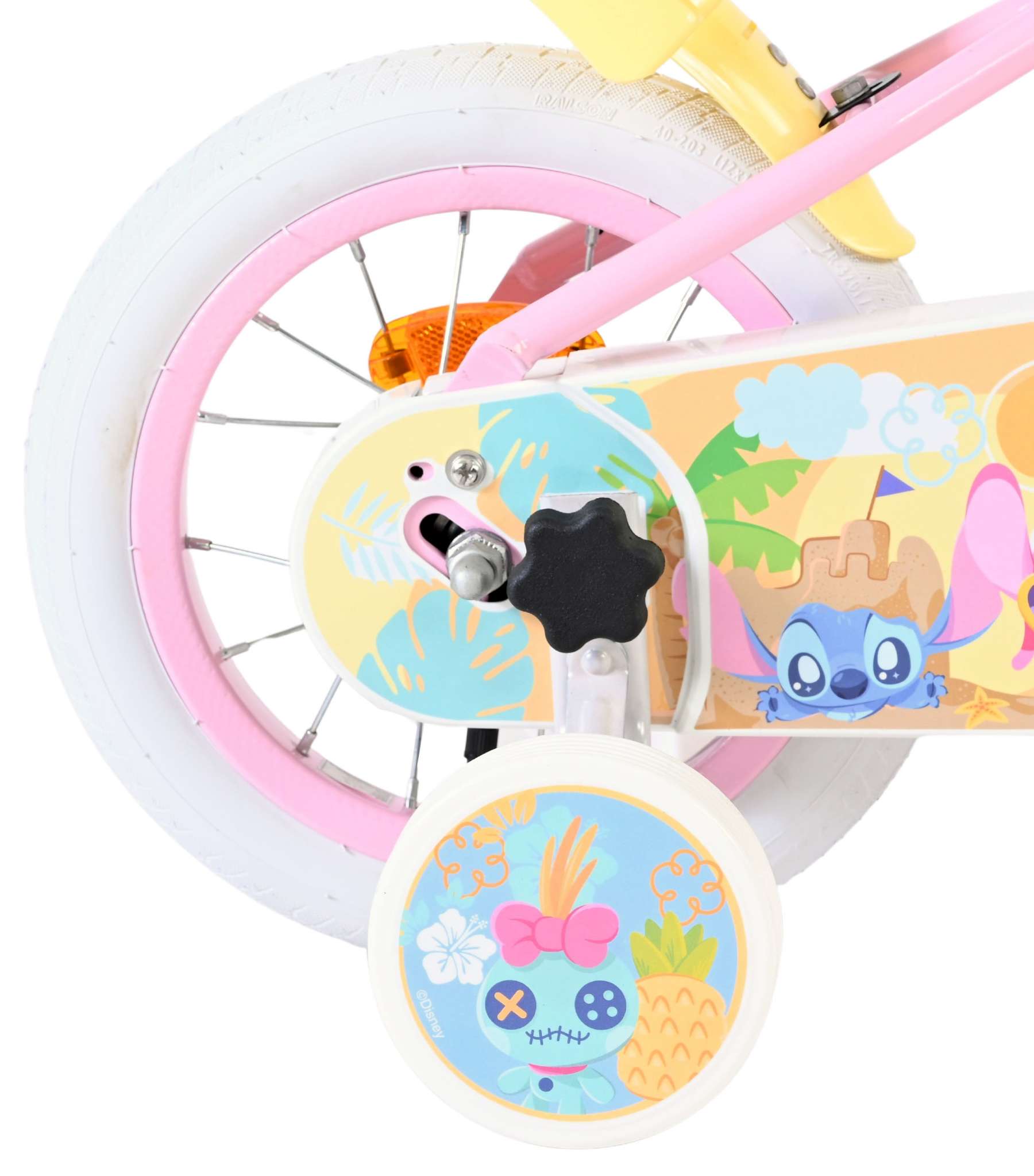 Bicicleta infantil Volare koala - niña - 12 pulgadas - rosa
