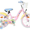 Bicicletta per bambini Stich Disney Stitch - ragazze - 16 pollici - rosa - due freni a mano