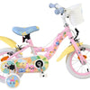Stich disney stitch kinderfiets - meisjes - 12 inch - twee handremmen - roze