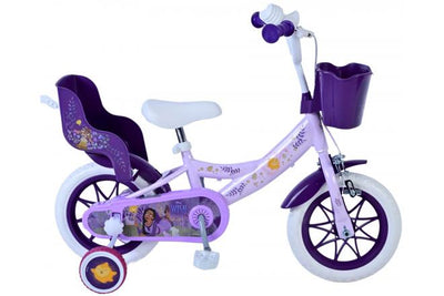 Wish Wish Children's Bike Girls 12 pulgadas Purple