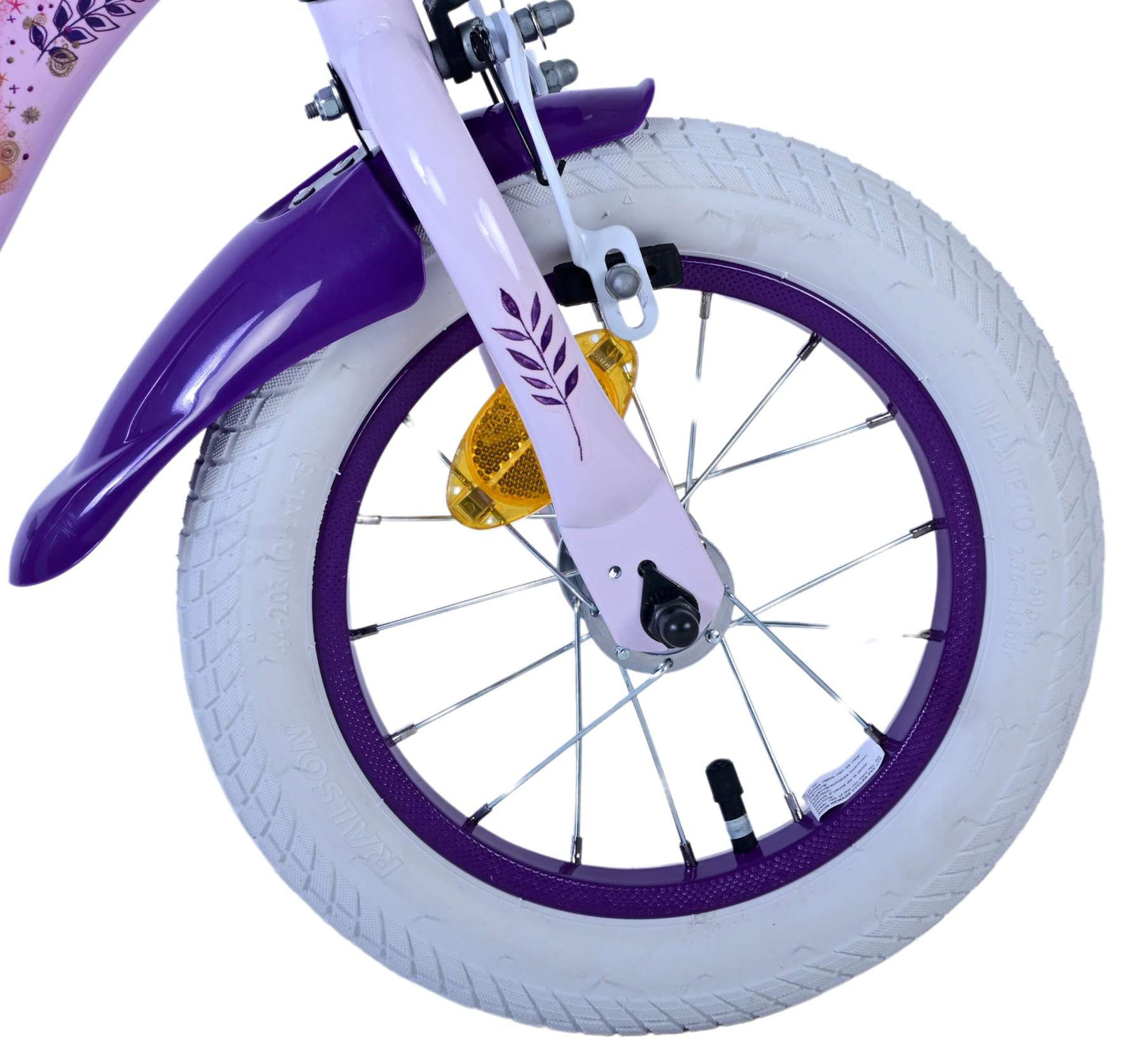 Wish Wish Children's Bike Girls 12 pulgadas Purple