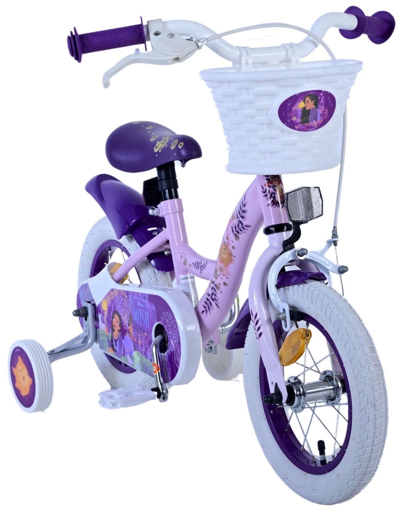 Volare augura ragazze in bicicletta per bambini da 12 pollici viola