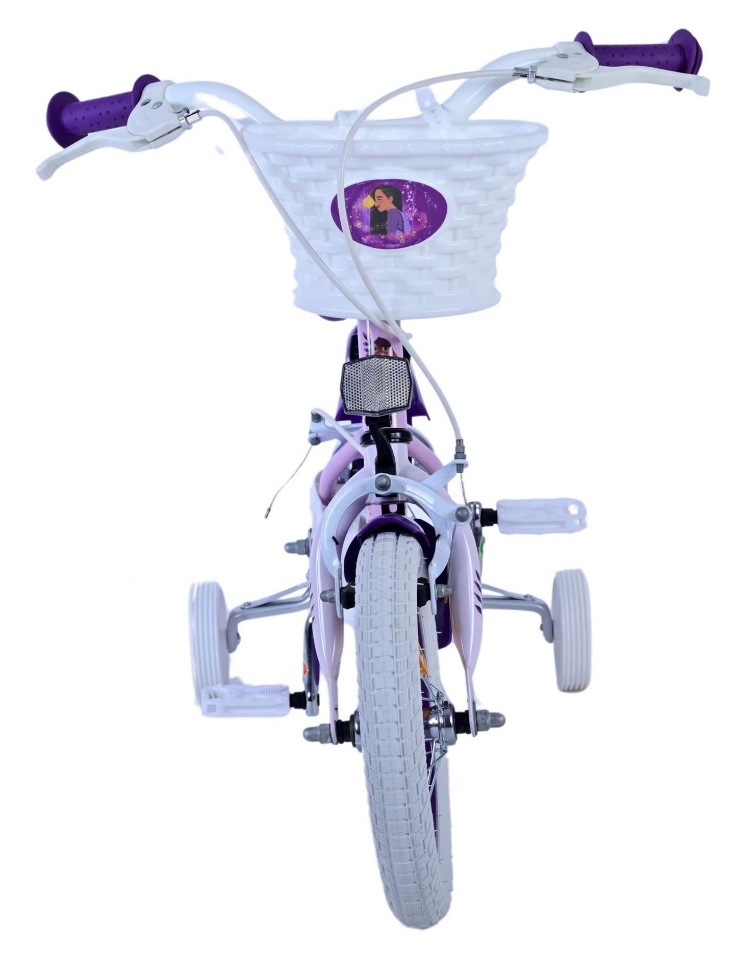Volare Wish Children's Bike Girls 12 pulgadas Púrpura de dos manos de los frenos de mano