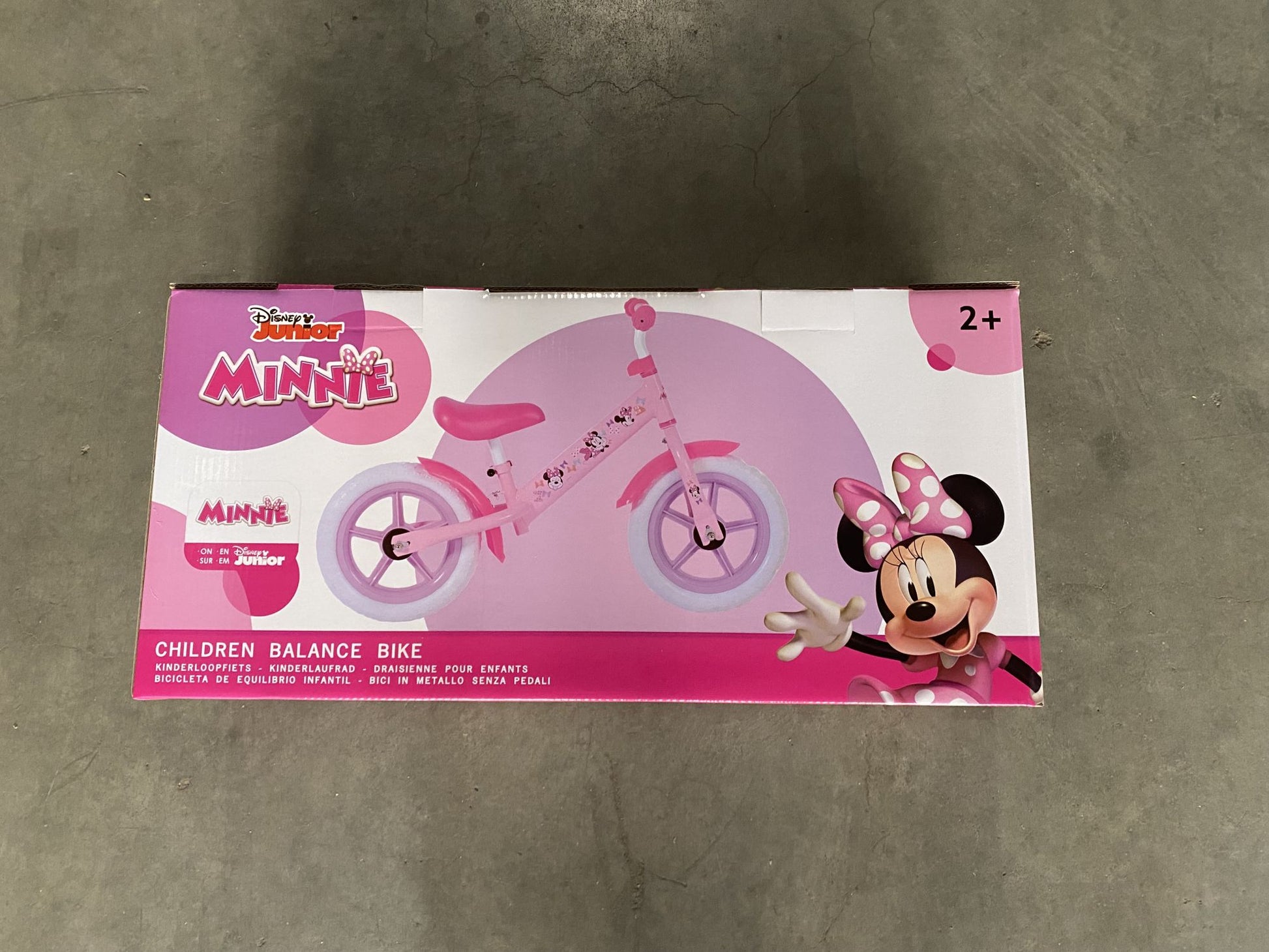 Disney Minnie Balance Bike Metal