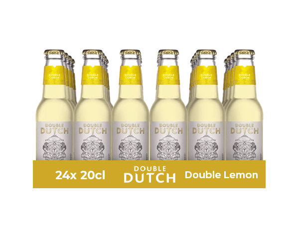 Double dutch double lemon flesje (24x 20cl)