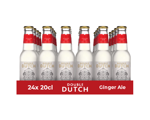 Botella doble de ginger ale holandés (24x 20cl)