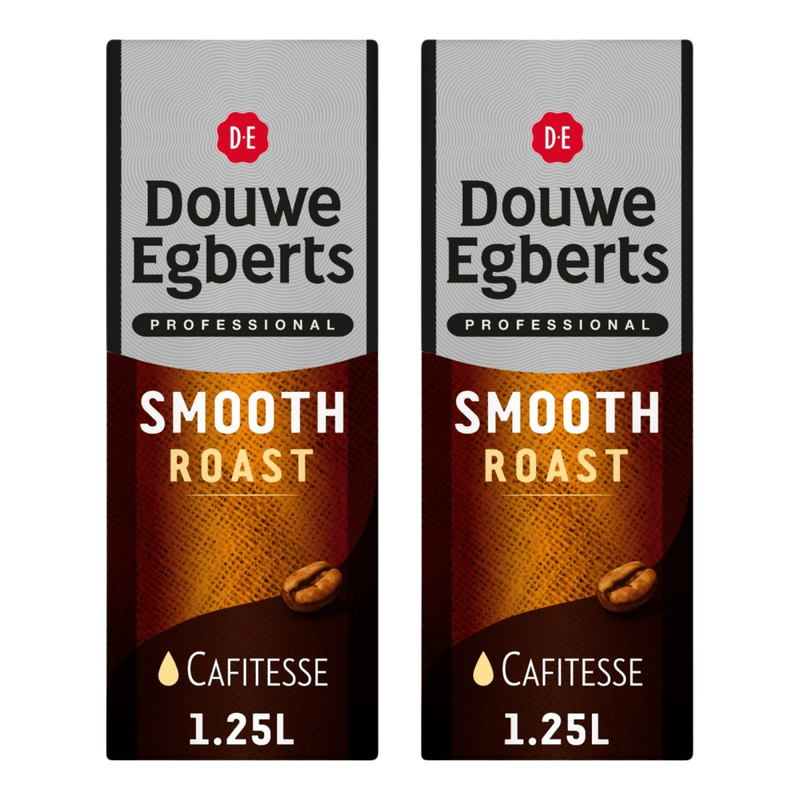 Douwe egberts cafitesse smooth roast (2x 1,25 liter)