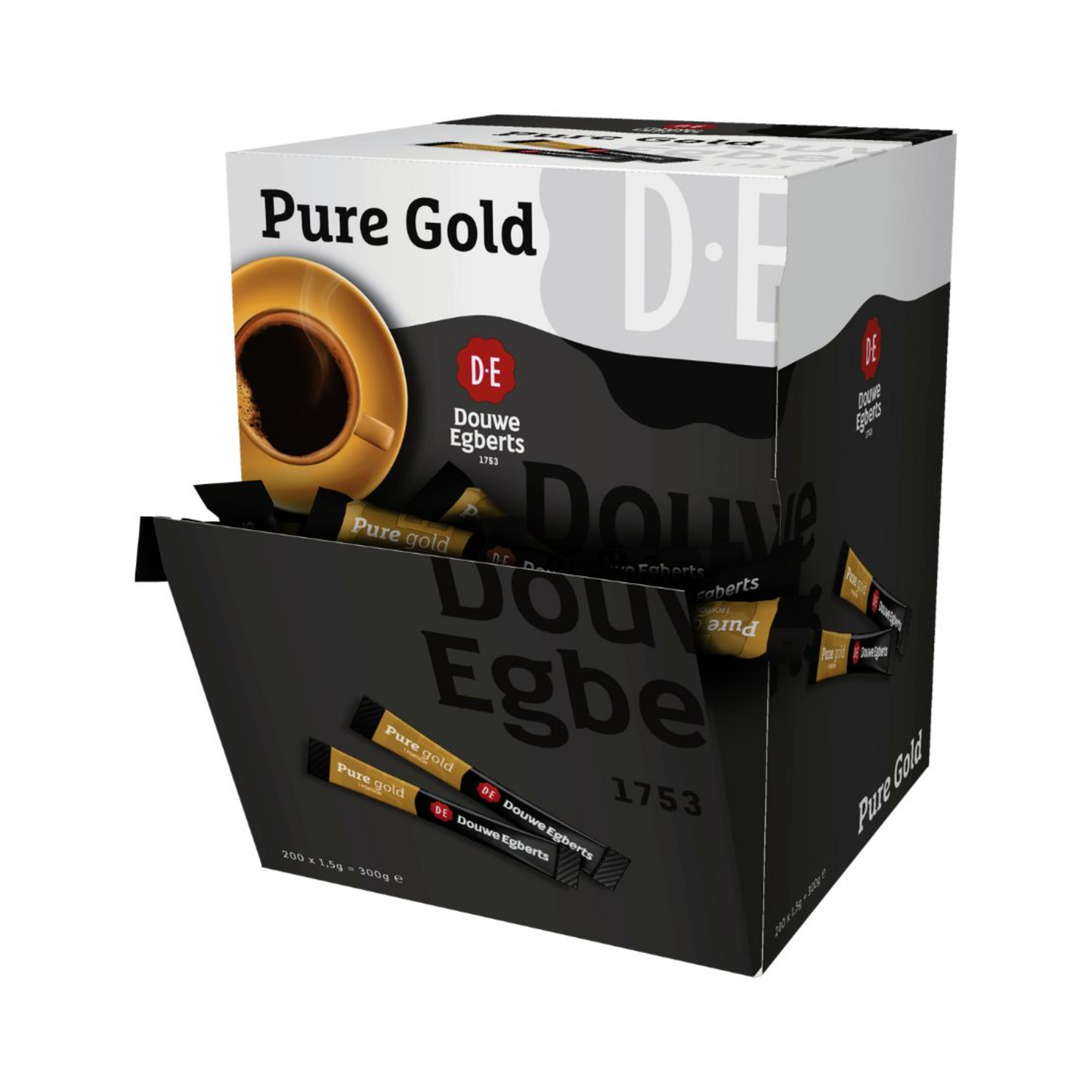 Bastoncini d'oro puro Douwe Egberts (200 pezzi)