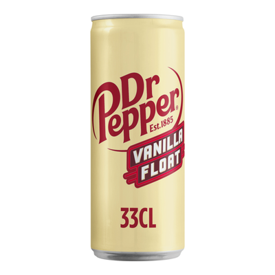 Dr. pepper vanilla float blik (12x 33cl)