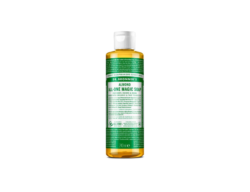 Dottore Bronner's Liquid Soap Pure Castile mandorle 240 ml
