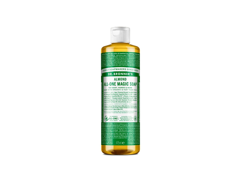 Dottore Bronner's Liquid Soap Pure Castile mandorle 475 ml