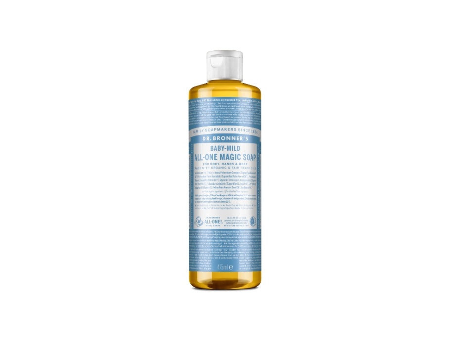 Dr. Bronner's Liquid Soap Pure Castile Baby Perfume -Free 475 ml