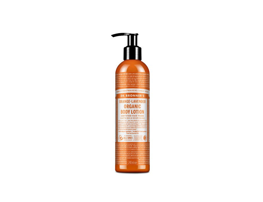Dottore Bronner's Body Lotion Orange Lavender 240ml