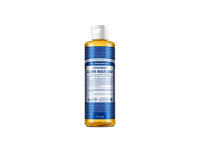 Dottore Bronner's Liquid Soap Pure Castile Peppermint 240 ml