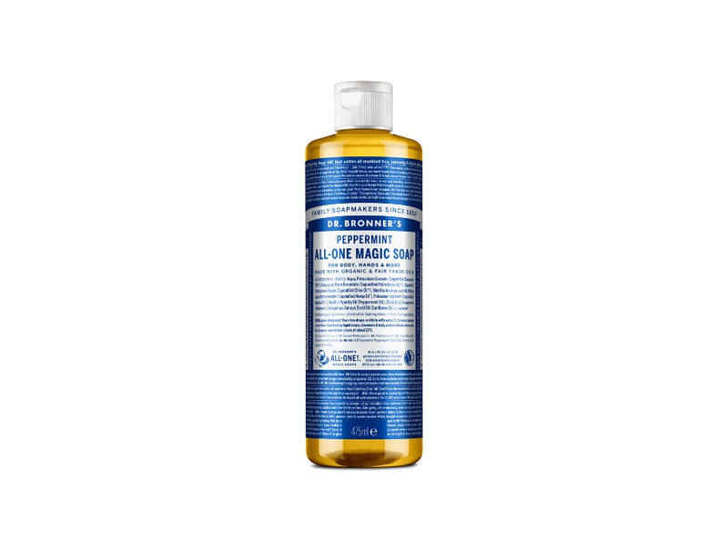 Dottore Bronner's Liquid Soap Pure Castile Peppermint 475 ml