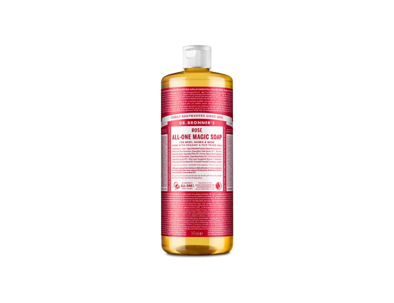 Dottore Bronner's Liquid Soap Pure Castile Roos 945 ml