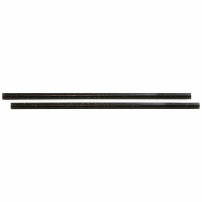 Pajita de celulosa negra 24 cm (100 piezas)