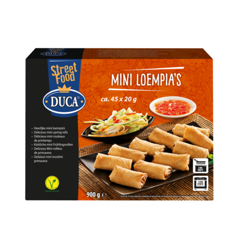 Mini involtini primavera Duca (45x 20 gr)
