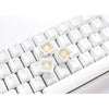 Ducky one 2 pro mini white classic, gaming toetsenbord (wit, us lay-out, cherry mx brown, rgb led, double-shot pbt, quack mechanics, 60%)