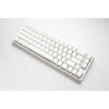 Ducky one 3 classic pure white sf, toetsenbord (wit, us lay-out, cherry mx brown, rgb led, double-shot pbt, hot-swappable, quack mechanics, 65%)
