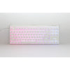 Ducky one 3 classic pure white tkl, toetsenbord (wit, us lay-out, cherry mx red, rgb led, double-shot pbt, hot-swappable, quack mechanics, 80%)