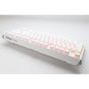 Ducky one 3 classic pure white tkl, toetsenbord (wit, us lay-out, cherry mx red, rgb led, double-shot pbt, hot-swappable, quack mechanics, 80%)