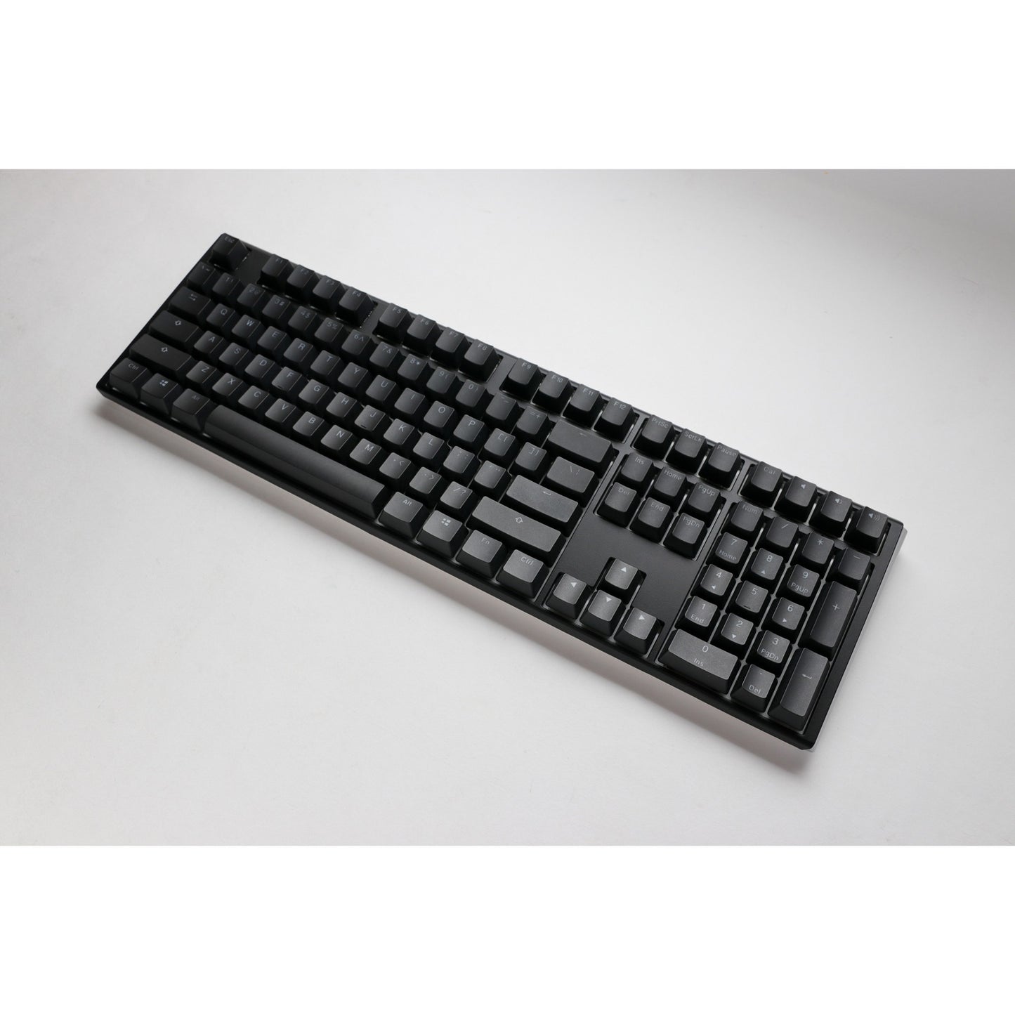 Ducky one 3 classic, toetsenbord (zwart wit, us lay-out, cherry mx speed silver, rgb led, double-shot pbt, hot-swappable, quack mechanics)