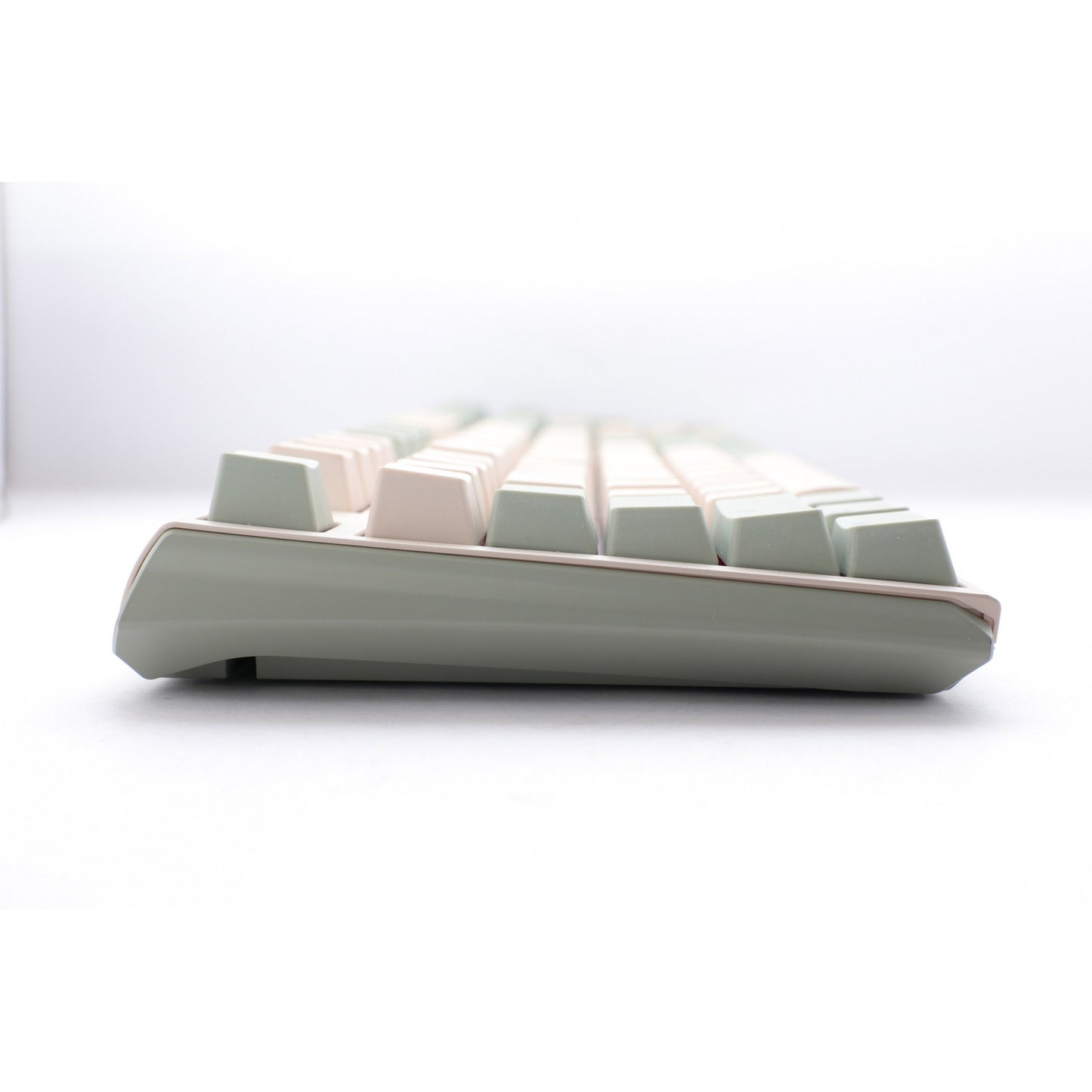 Ducky one 3 matcha tkl, toetsenbord (crème groen, us lay-out, cherry mx blue, pbt double shot, hot swap)