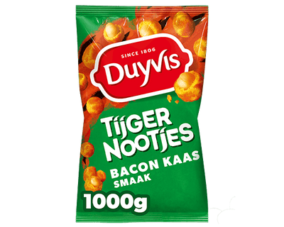 Duyvis tijgernootjes bacon kaas (1 kg)
