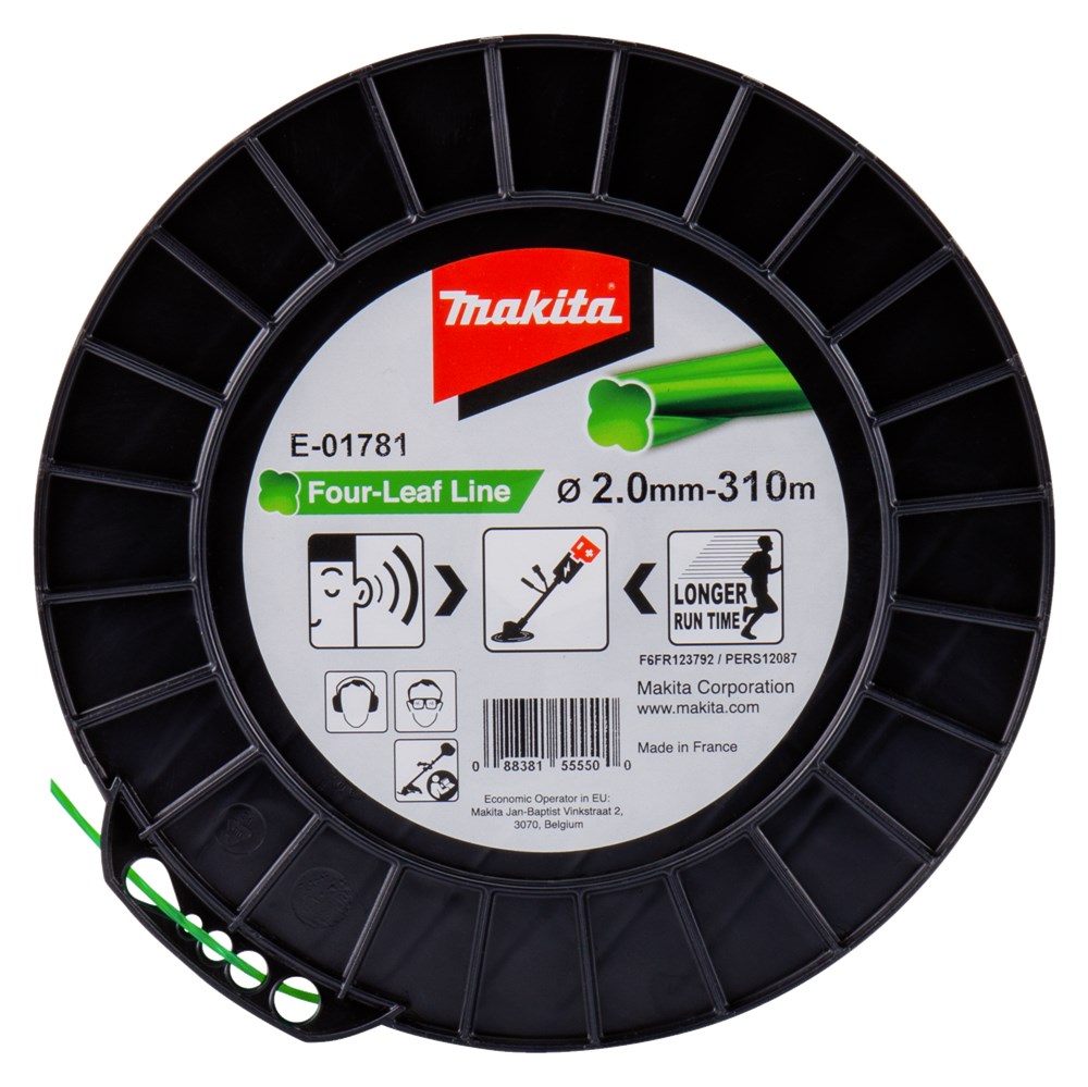 Makita accessoires maaidraad 2x310mtr grn - e-01781 - e-01781