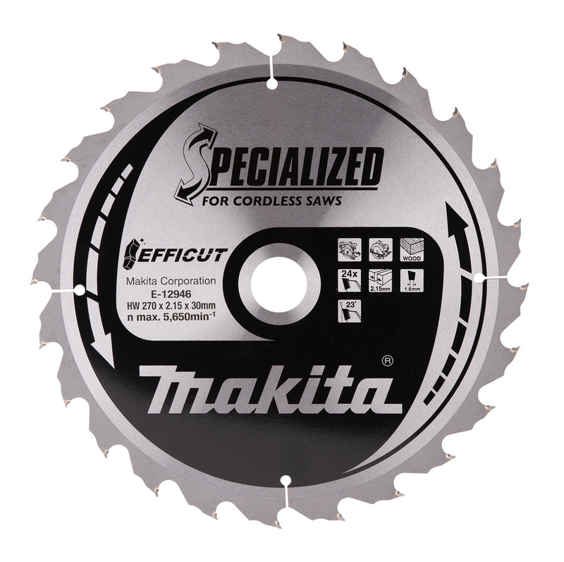Makita accessoires cirkelzaagblad hout 270x30 ff-cut - e-12946